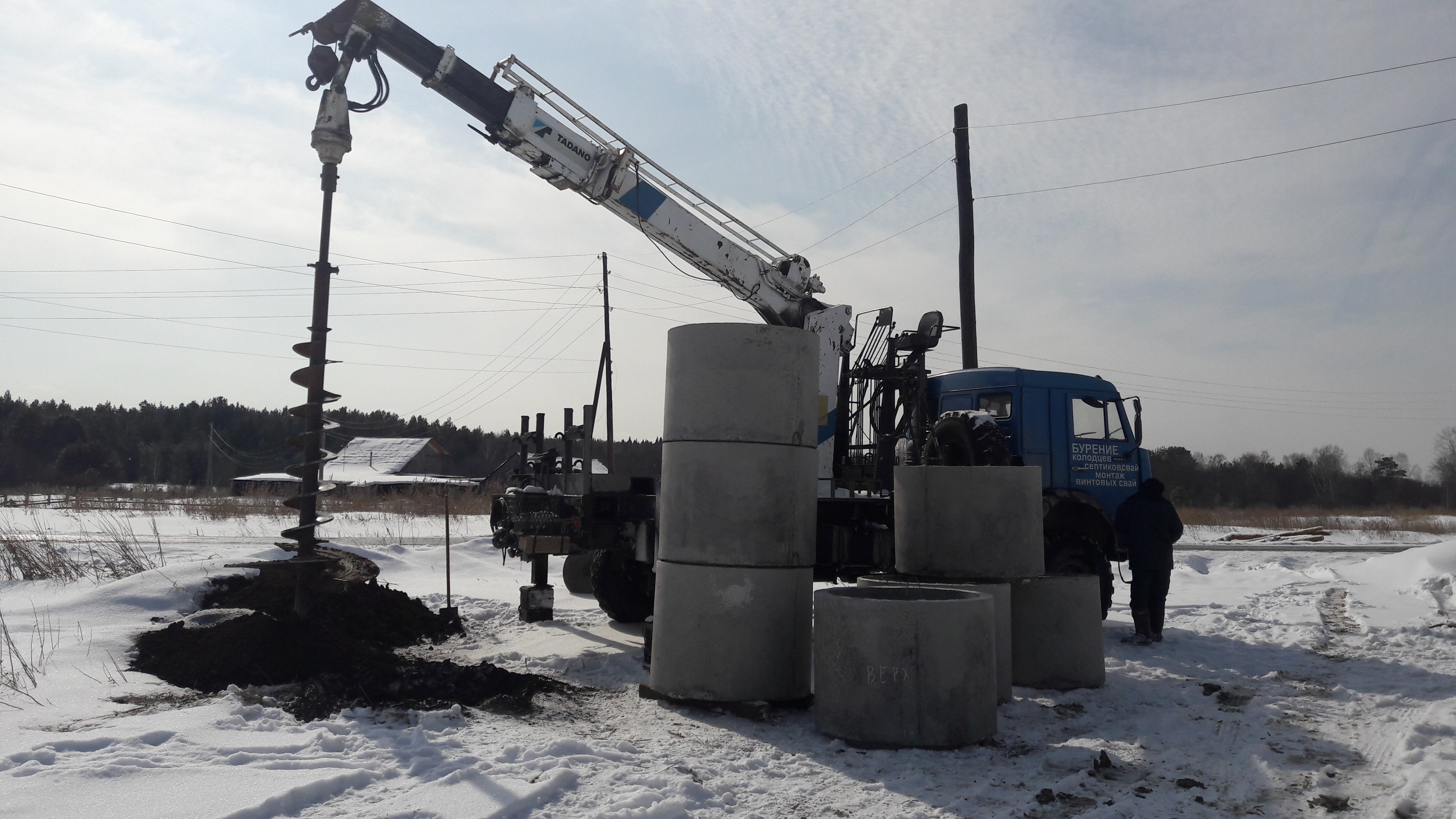 Бурение колодцев для дома или дачи в Дубне и ближайших районах 